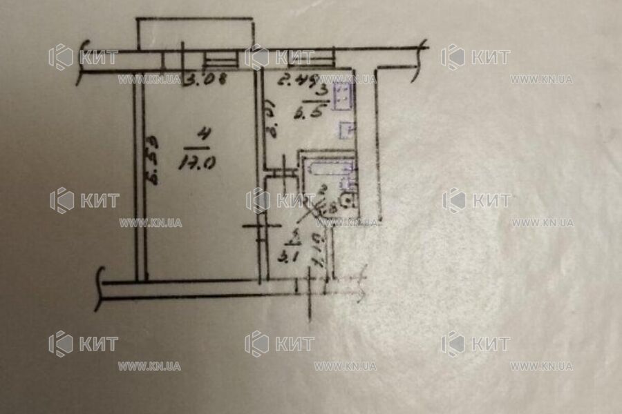 Продажа квартиры Харьков, Новые дома, 31м²