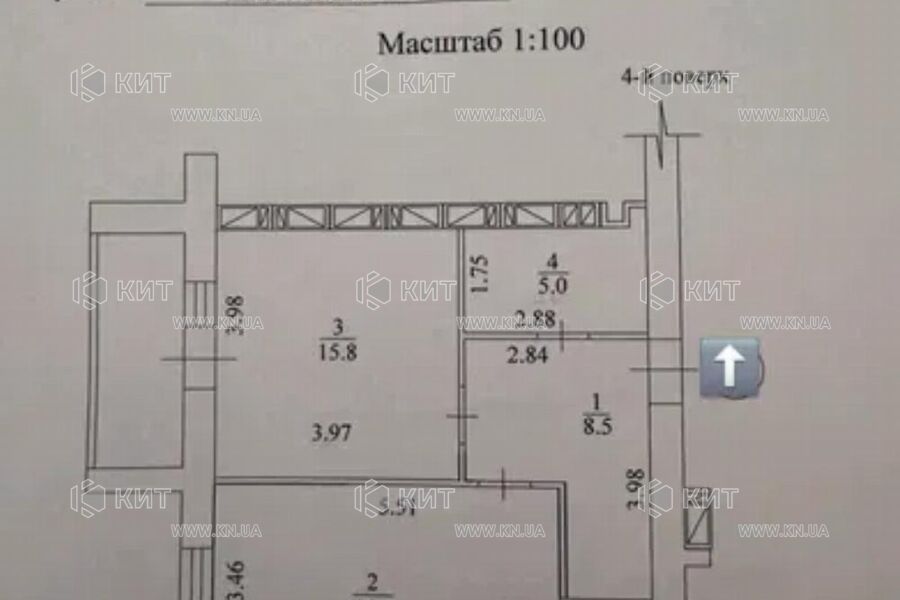 Продажа квартиры Харьков, Центральный рынок, 50м²