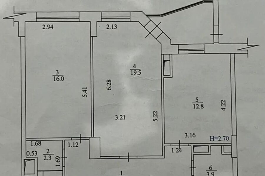 Продаж квартири Харків, Салтівка, 602 мрн., 74м²