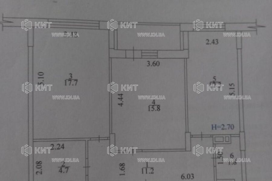 Продажа квартиры Харьков, Новые дома, 65м²