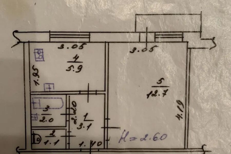 Продаж квартири Харків, ХТЗ, Рогань, 25.3м²