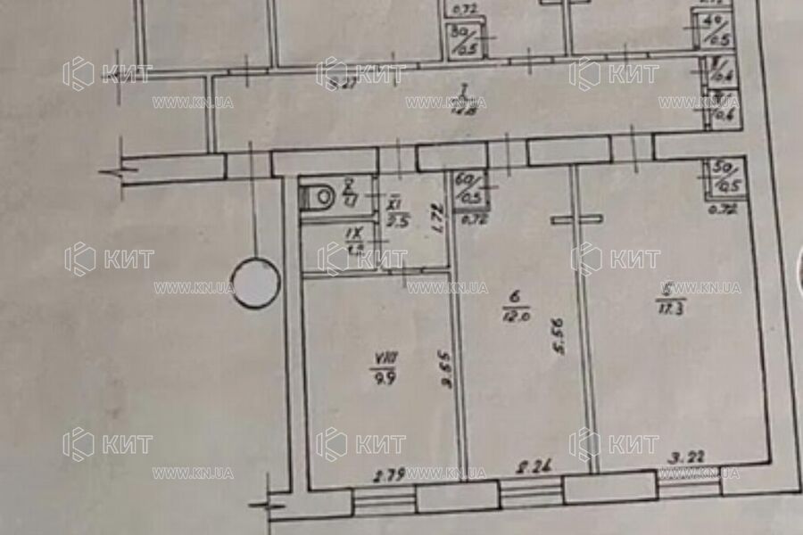 Продаж квартири Харків, Павлове Поле, 101м²