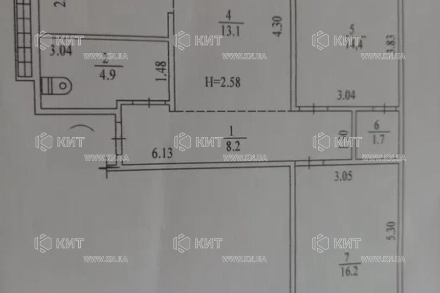Продаж квартири Харків, Олексіївка, 68м²