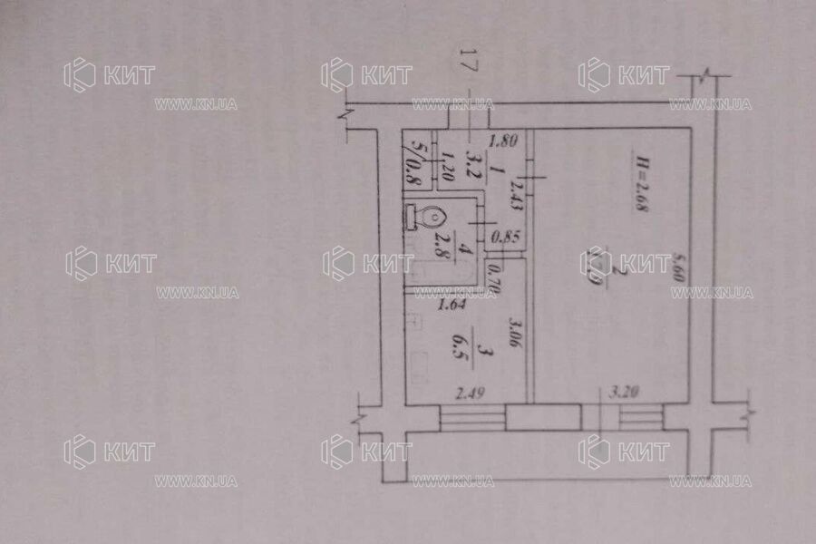 Продаж квартири Харків, Одеська, 34м²