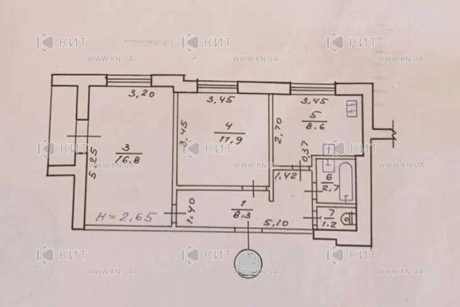 Продажа квартиры Харьков, Салтовка, 656 мрн., 51м²
