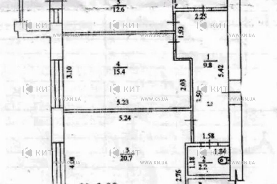 Продаж квартири Харків, Гагаріна, Спортивна, Захисників, 66м²