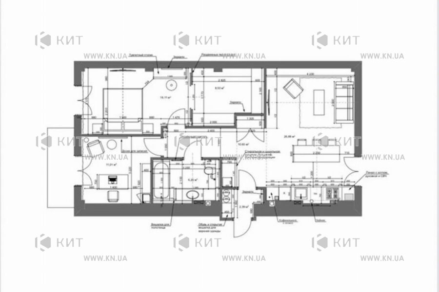 квартири Харків, Сокільники, 83м²