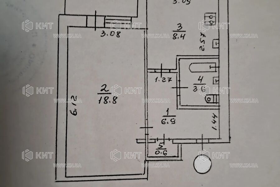 Продажа квартиры Харьков, Салтовка, 8 хлебзавод, 39м²