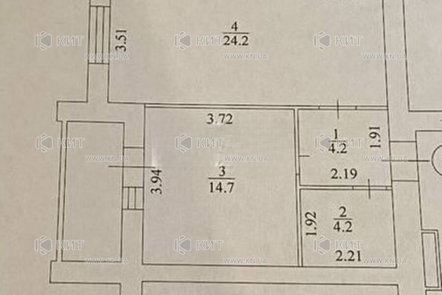 Продажа квартиры Харьков, Центральный рынок, 50м²