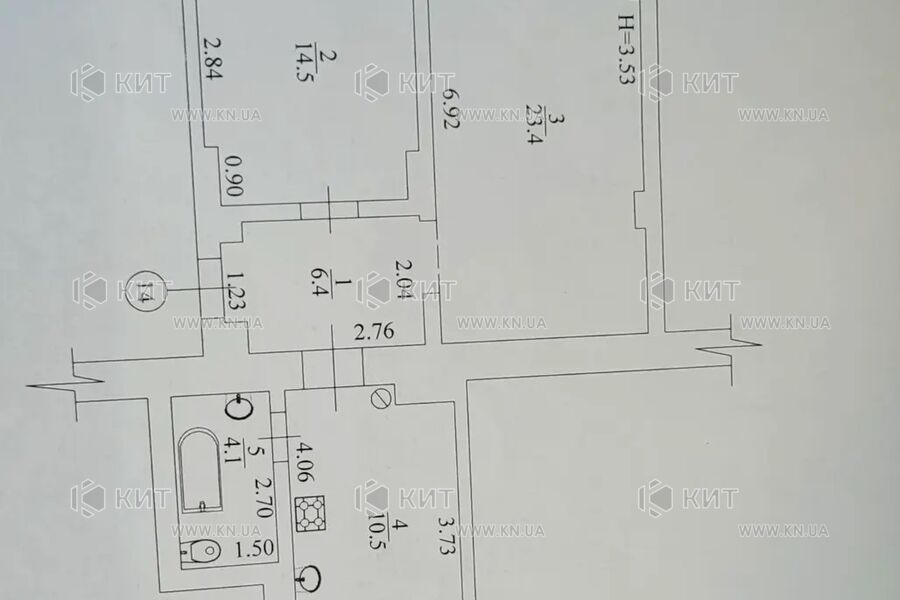 Продаж квартири Харків, Центр, 60м²