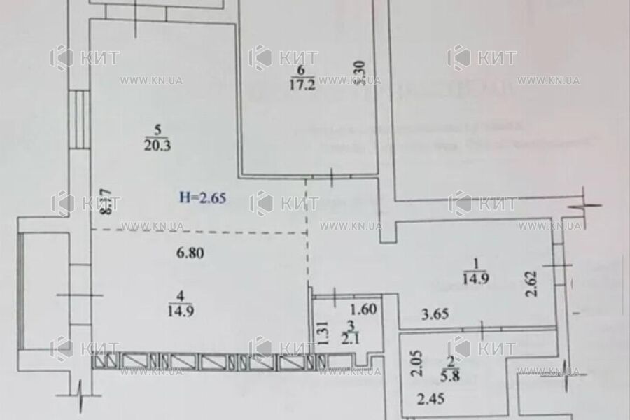 Продажа квартиры Харьков, Малышева, 83м²