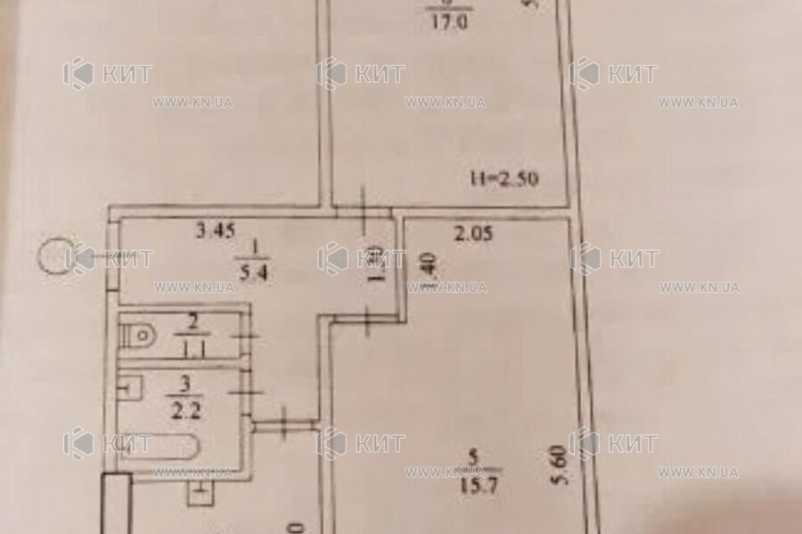Продажа квартиры Харьков, Новые дома, 49м²