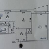 Продаж квартири Харків, Салтівка, 606 мрн., 45м²