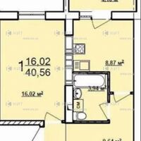 Продаж квартири Харків, Нові Дома, 41м²