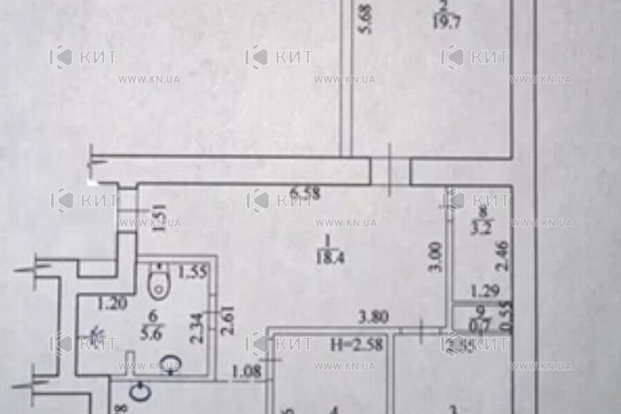 Продаж квартири Харків, Нові Дома, 83м²