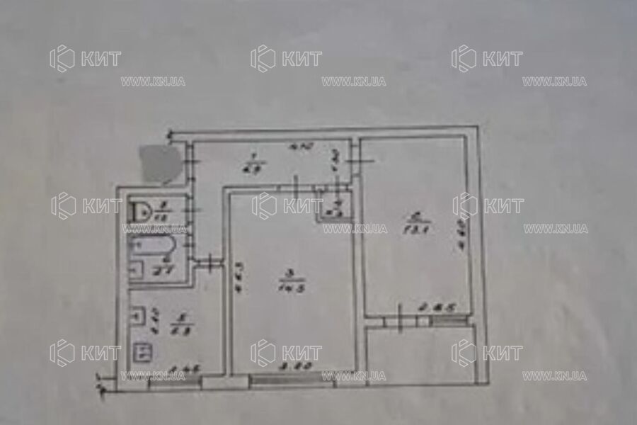 Продажа квартиры Харьков, Гагарина, 45м²