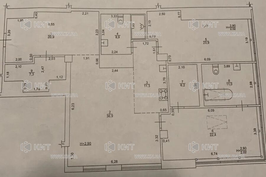 Продажа квартиры Харьков, Научная, 150м²