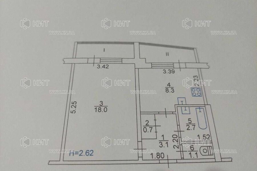 Продажа квартиры Харьков, Салтовка, 605 мрн., 39м²