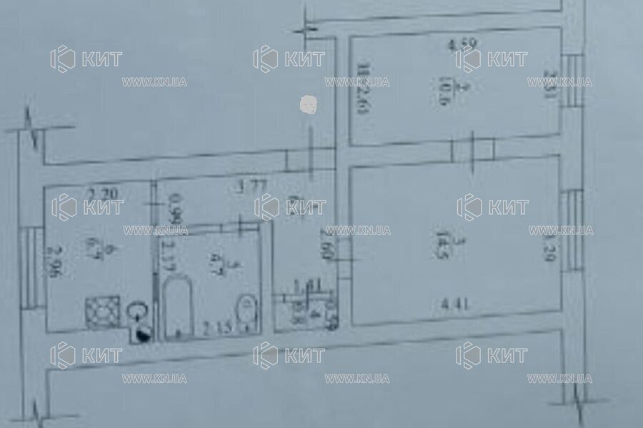 Продаж квартири Харків, Салтівка, 43м²