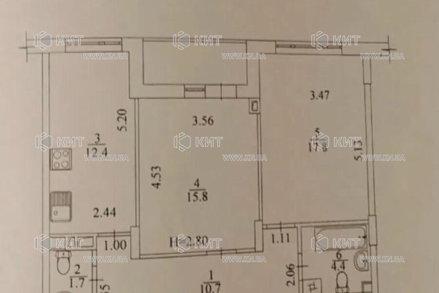 Продаж квартири Харків, Нові Дома, 65м²