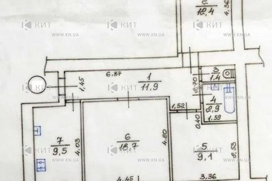 Продажа квартиры Харьков, Одесская, Основа, 70м²