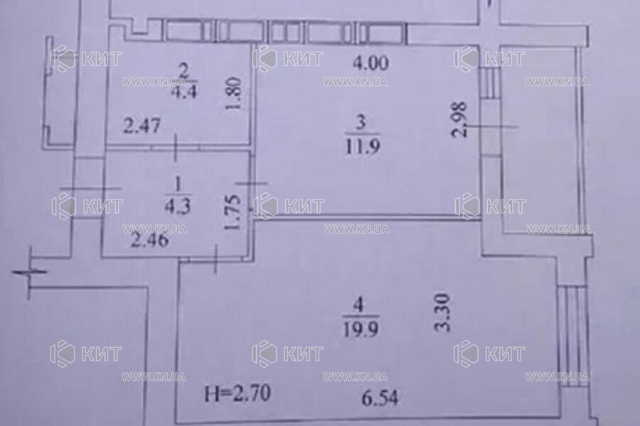 Продажа квартиры Харьков, ХТЗ, Рогань, 42.21м²