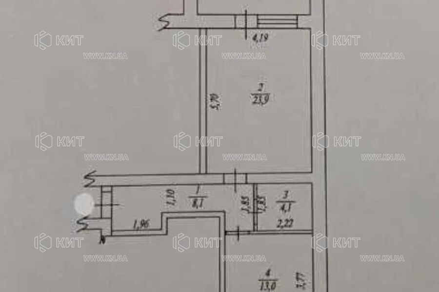 Продажа квартиры Харьков, Гагарина, Спортивная, Защитников, 53м²