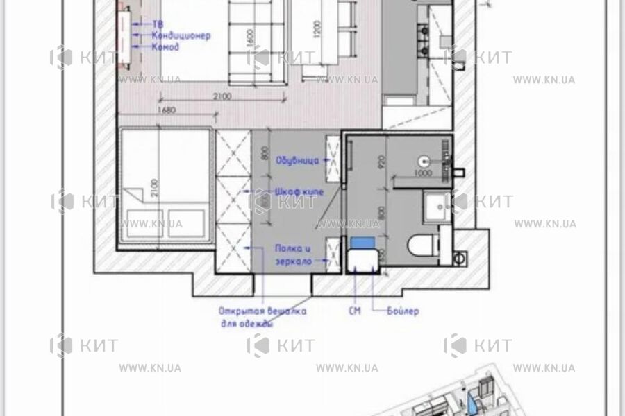 Продажа квартиры Харьков, Салтовка, 35м²