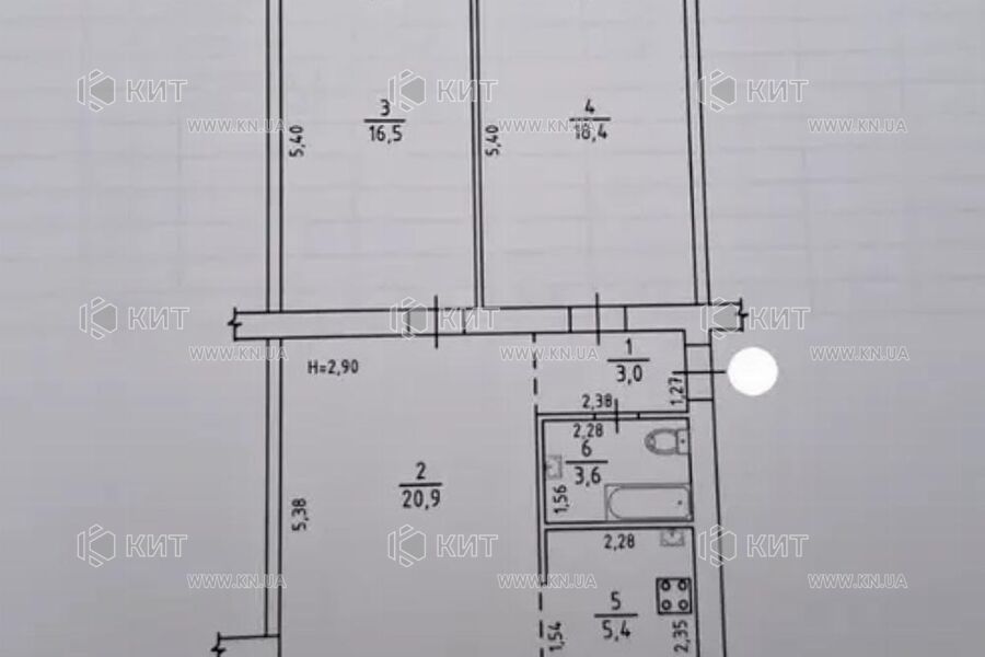 Продаж квартири Харків, Центр, 68м²