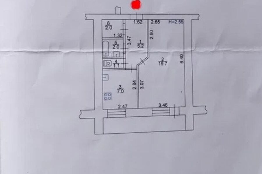 Продажа квартиры Харьков, Новые дома, 41м²