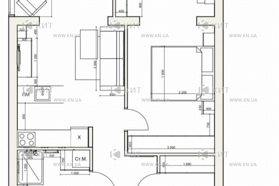 Продаж квартири Харків, Салтівка, 522 мрн., 25м²