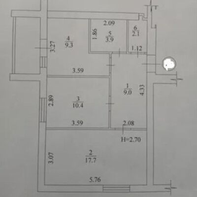 Продажа 	 Харків, Райдужний Льва Ландау (50-річчя СРСР) пр.   52Л