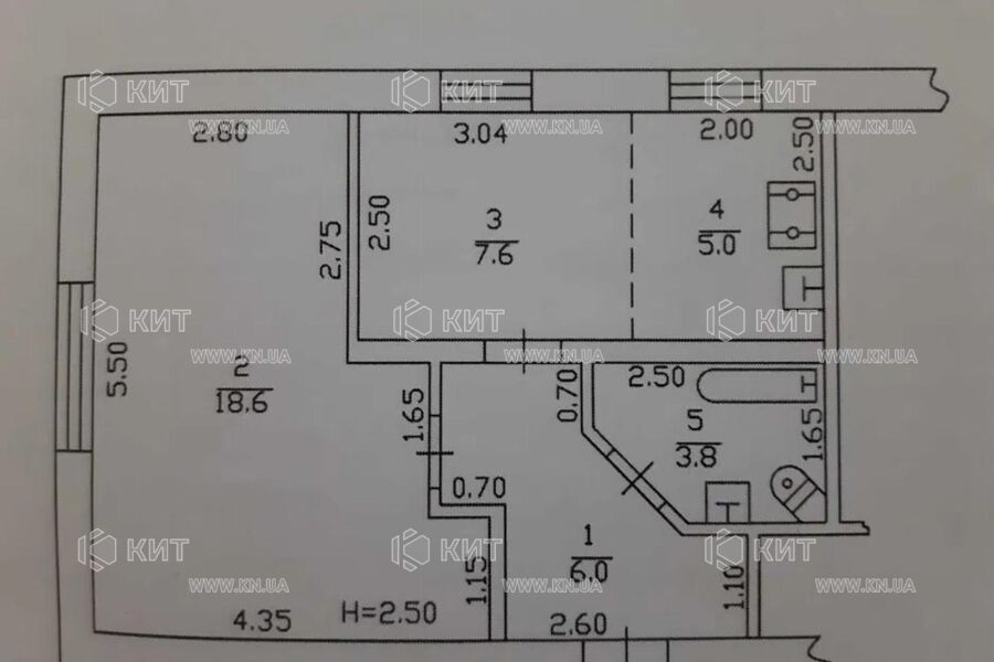 Продаж квартири Харків, Нові Дома, 41м²