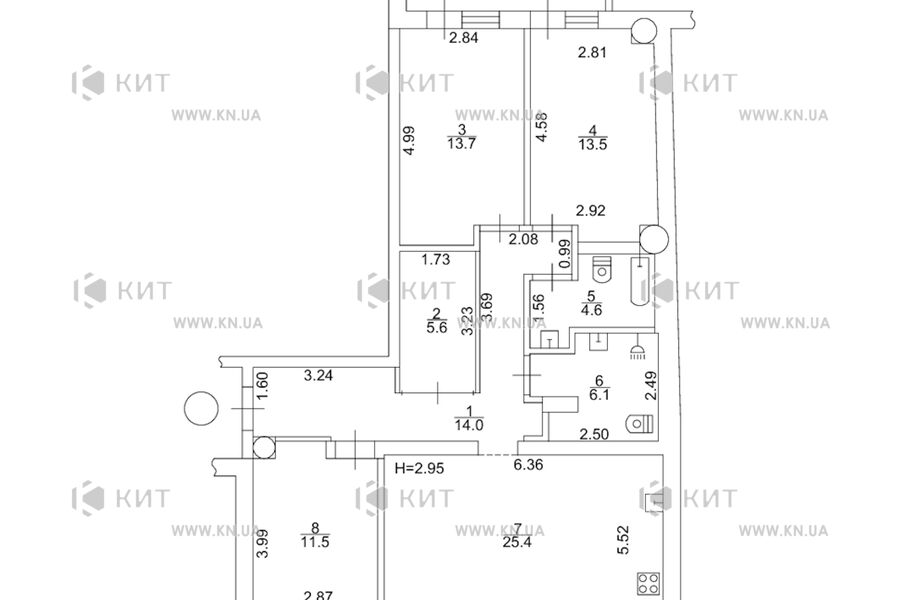 Продажа квартиры Харьков, Клочковская, 101м²