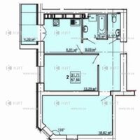 Продажа квартиры Харьков, Спортивная, Гагарина, Защитников, 61м²