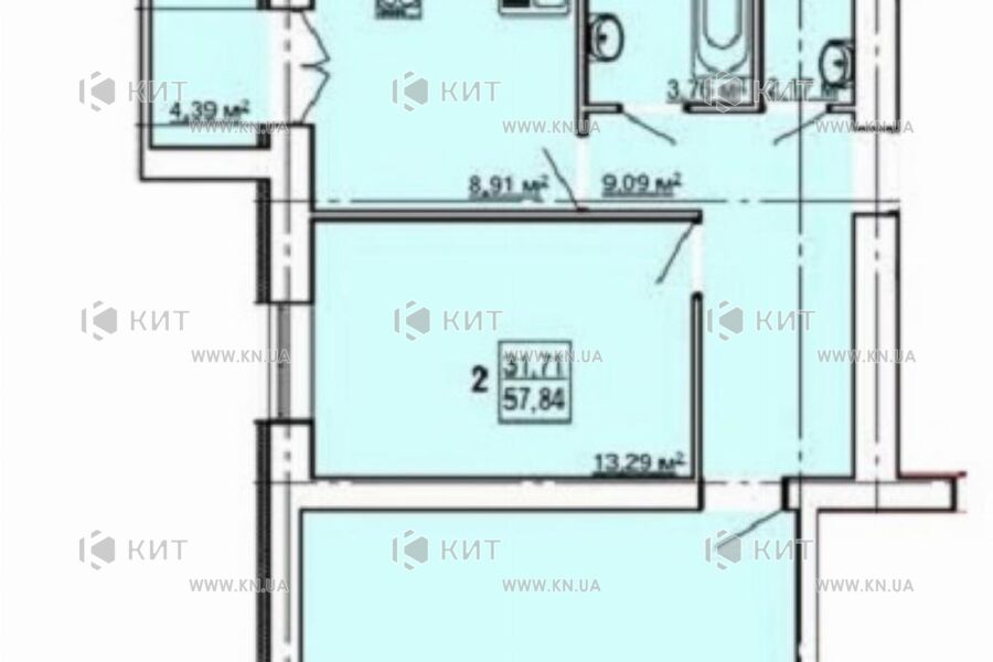 Продажа квартиры Харьков, Спортивная, Гагарина, Защитников, 61м²