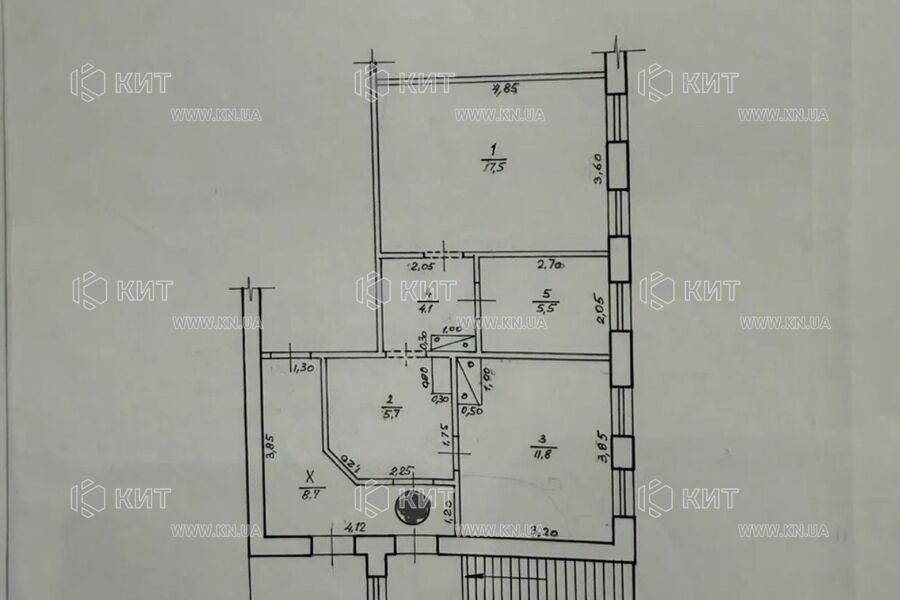 Продажа квартиры Харьков, Центр, 50м²