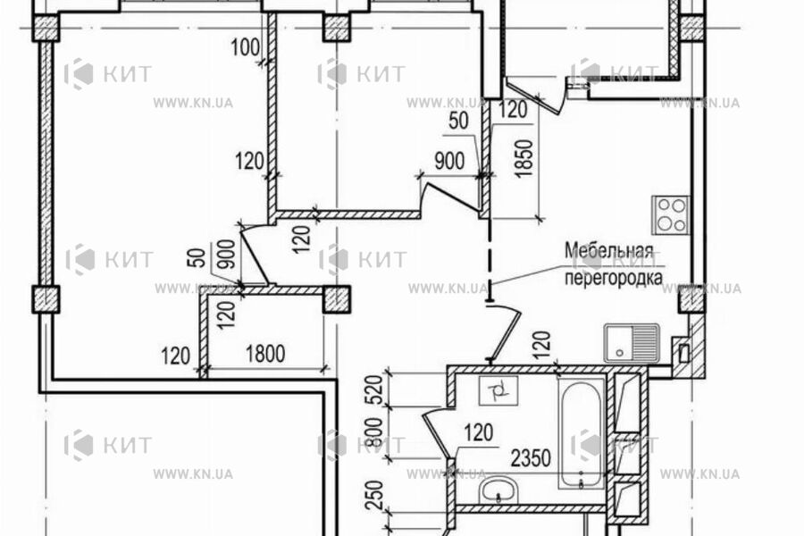 Продажа квартиры Харьков, Новые дома, 61м²