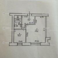 Продаж квартири Харків, Павлове Поле, 35.7м²