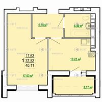 квартиры Харьков, Холодная гора, 40м²