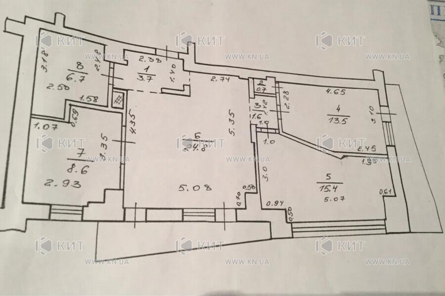 Продаж квартири Харків, Спорт.Гагар.Повст., 83м²