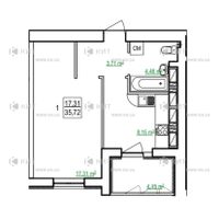 Продажа квартиры Харьков, Холодная гора, 36м²