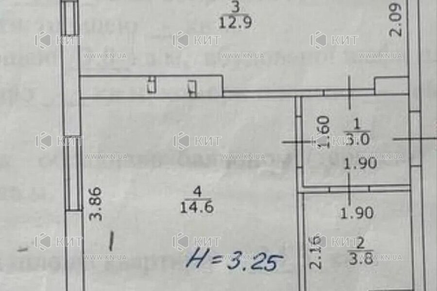 Продажа квартиры Харьков, Павлово Поле, 35м²