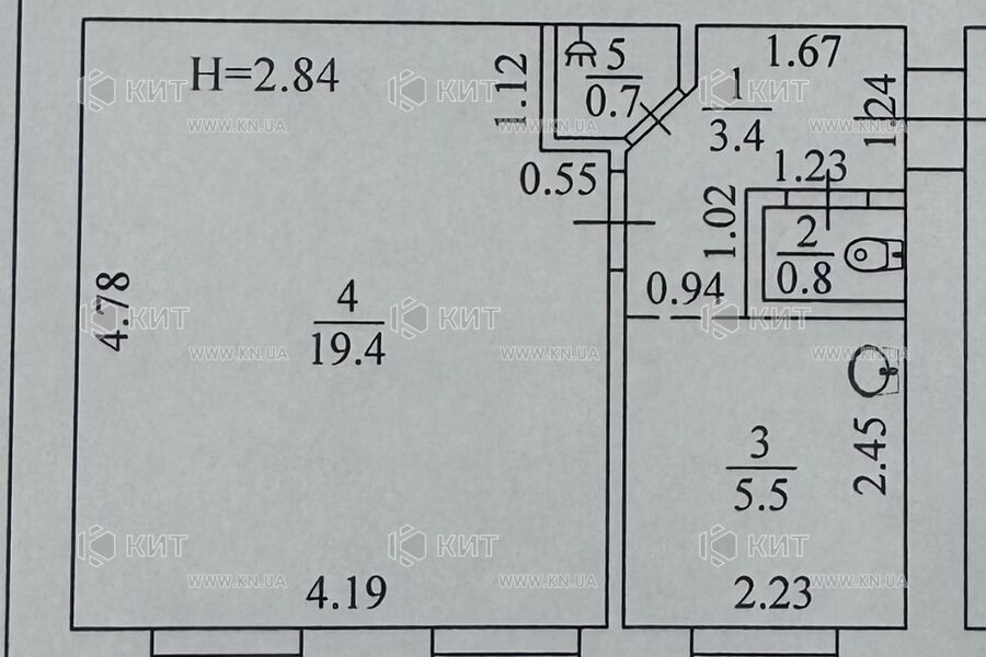 Продажа квартиры Харьков, ХТЗ, Рогань, 29м²