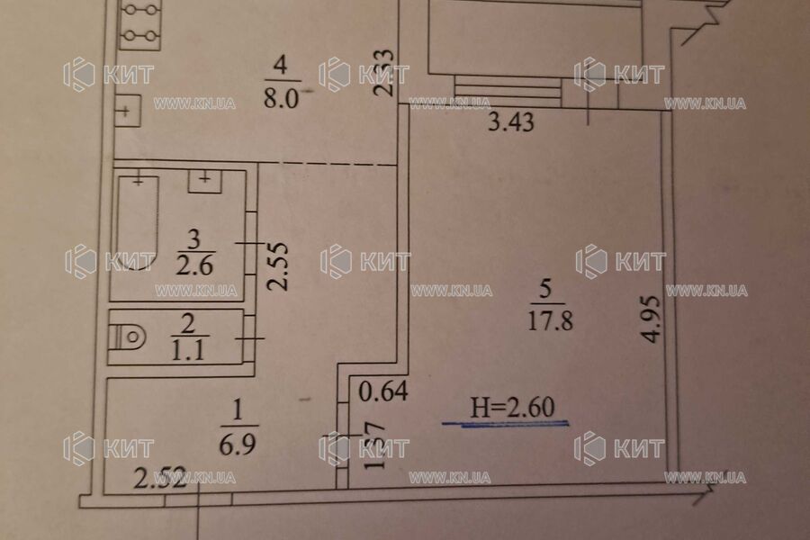 Продажа квартиры Харьков, Салтовка, 520 мрн., 39м²