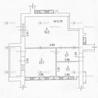 Продаж квартири Харків, Спорт.Гагар.Повст., 50м²