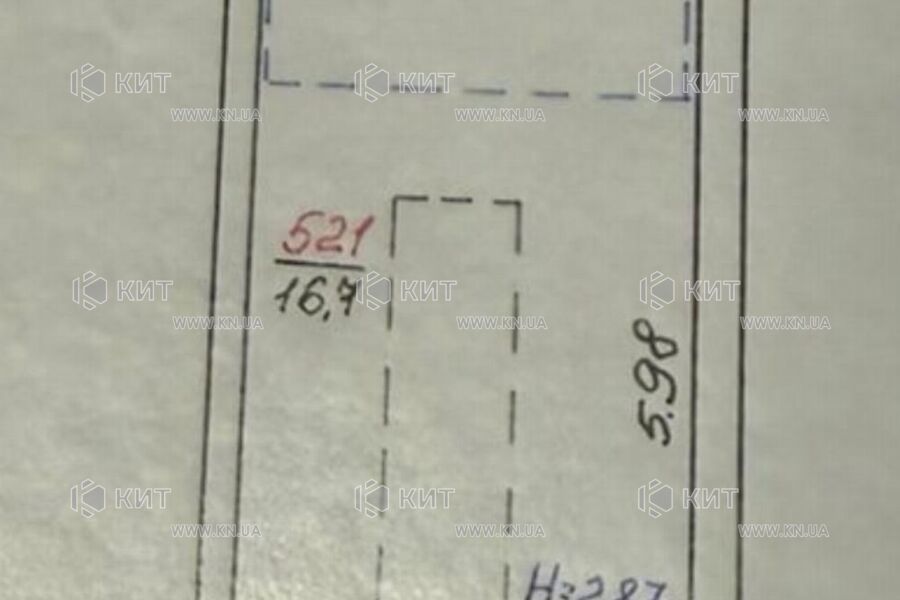 Продаж квартири Харків, Павлове Поле, 16м²