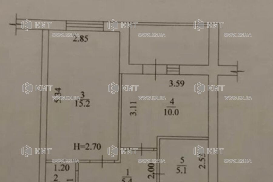 Продаж квартири Харків, Аеропорт, Мерефянське шосе, 40м²