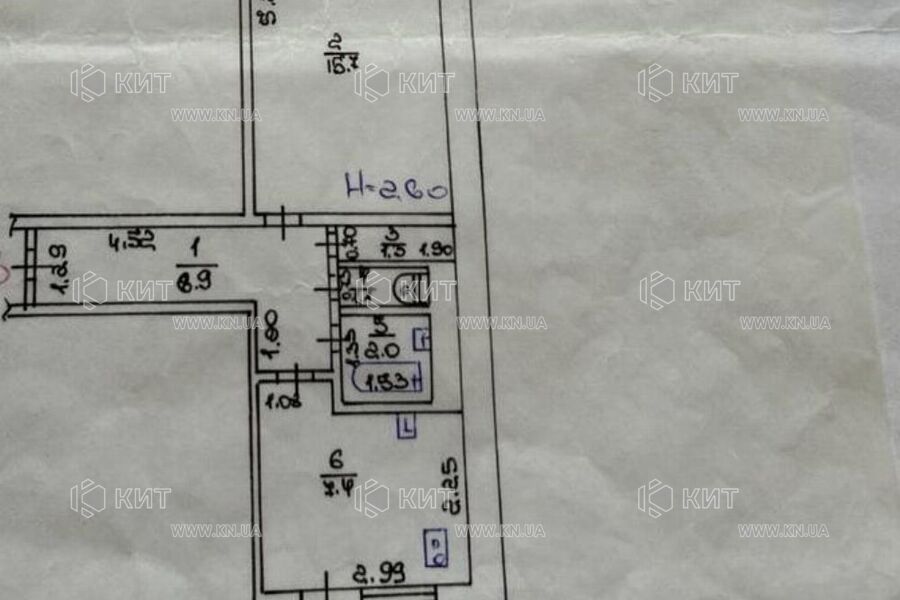 Продаж квартири Харків, Салтівка, 606А мрн., 37м²
