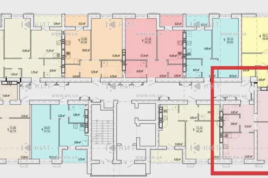 Продаж квартири Харків, Київська, Гідропарк, 57м²